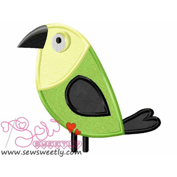 Feathered Friends-3 Applique Design Pattern-1