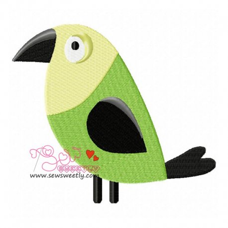 Feathered Friends-3 Embroidery Design Pattern-1