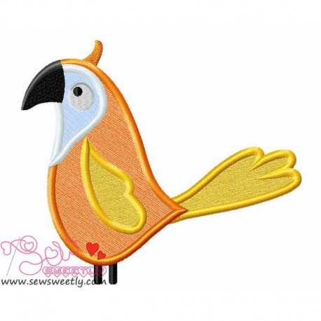 Feathered Friends-4 Applique Design Pattern-1