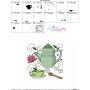 Embroidery Design Pattern- Tea Time Block-7-3