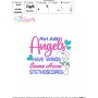Nursing Embroidery Design - Not All Angels Have Wings-3
