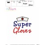 Nursing Embroidery Design - Super Gloves-3