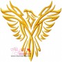 Phoenix-1 Embroidery Design Pattern-1