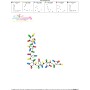 Embroidery Design Pattern - Christmas Corner Lights-3