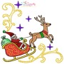 Christmas Corners Embroidery Design Bundle-2