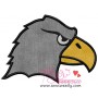 Eagle Face Applique Design Pattern-2