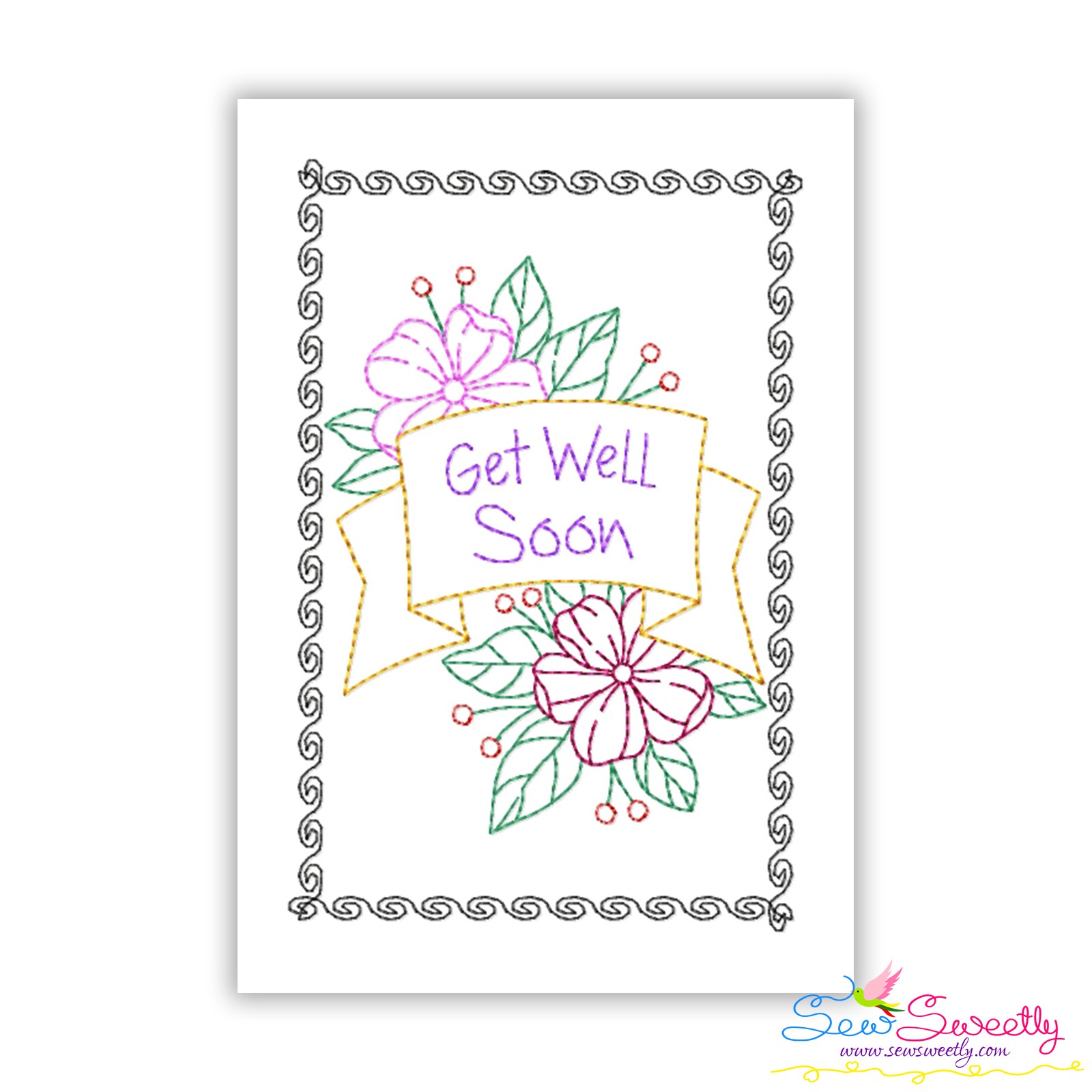 Cardstock Embroidery Design - Get Well Soon Greeting Card-5 cardstock-embroidery-design-get-well-soon-greeting-card-5