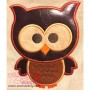 Forest Friends Owl Applique Design Pattern-1