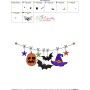 Machine Embroidery Design - Halloween Border-10-3