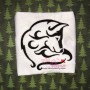 Wild Wolf-2 Embroidery  Design-2