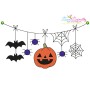 Halloween Borders Embroidery Design Bundle-4
