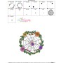 Embroidery Design - Spider Web Halloween Frame-3