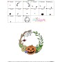 Embroidery Design - Jack-O-Lantern Spider Halloween Frame-2