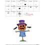 Embroidery Design - Jack-O-Lantern Scarecrow-3