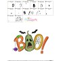 Embroidery Design - Halloween Boo Pumpkin-3