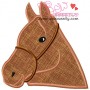 Horse Applique Design Pattern-3