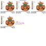 Embroidery Design - Cat Peeking Out Of a Pumpkin-2