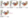 Santa Sleigh-4 Embroidery Design Pattern-3