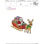 Santa Sleigh-9 Embroidery Design Pattern-3
