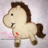 Cute Horsy Applique Design Pattern-1