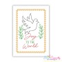 Christmas Cardstock Embroidery Design Bundle - Greeting Cards-9