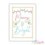 Christmas Cardstock Embroidery Design Bundle - Greeting Cards-10