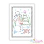 Christmas Cardstock Embroidery Design Bundle - Greeting Cards-2