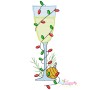 Christmas Wine Glasses Embroidery Design Bundle-7