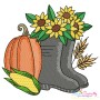 Fall Embroidery Design Bundle-7