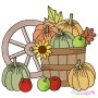 Fall Embroidery Design Bundle-11