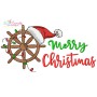 Sailing Into Christmas Embroidery Design Bundle-9