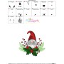 Christmas Gnome-10 Embroidery Design Pattern-2