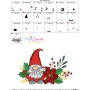 Christmas Gnome-5 Embroidery Design Pattern-2