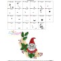 Christmas Gnome-2 Embroidery Design Pattern-2