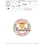 Official Chocolate Tester Embroidery Design Pattern-2