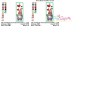 Bookmark Embroidery Design - Valentine Gnome - 6
