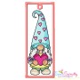 Valentine Gnome Bookmarks Embroidery Design Bundle