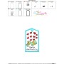 Valentine ITH Tag Embroidery Design - Happy Valentine's Day