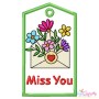 Valentine ITH Tags Embroidery Design Bundle