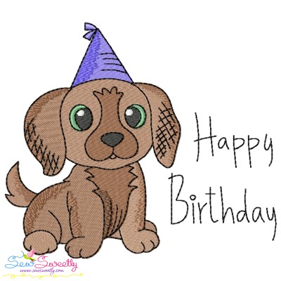 Birthday Baby Animal- Dog Design Pattern