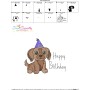 Birthday Baby Animal- Dog Design Pattern