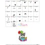 Birthday Baby Animal- Cat Embroidery Design Pattern