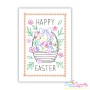 Easter Cardstock Greeting Cards Embroidery Design Bundle