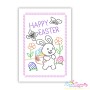 Easter Cardstock Greeting Cards Embroidery Design Bundle