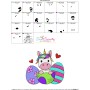 Easter Baby Unicorn - 8 Embroidery Design Pattern