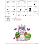 Easter Baby Unicorn - 6 Embroidery Design Pattern