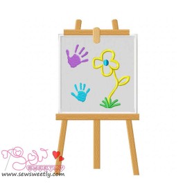 Little Artist-3 Applique Design Pattern-1