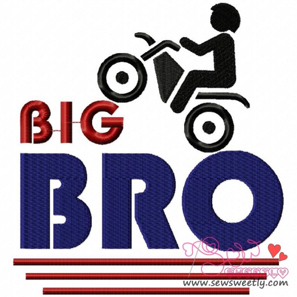 Big Bro Embroidery Design Pattern-1