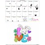 Love Easter Bunny Embroidery Design Pattern