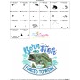 Born To Fish Forced To Work Embroidery Design Pattern